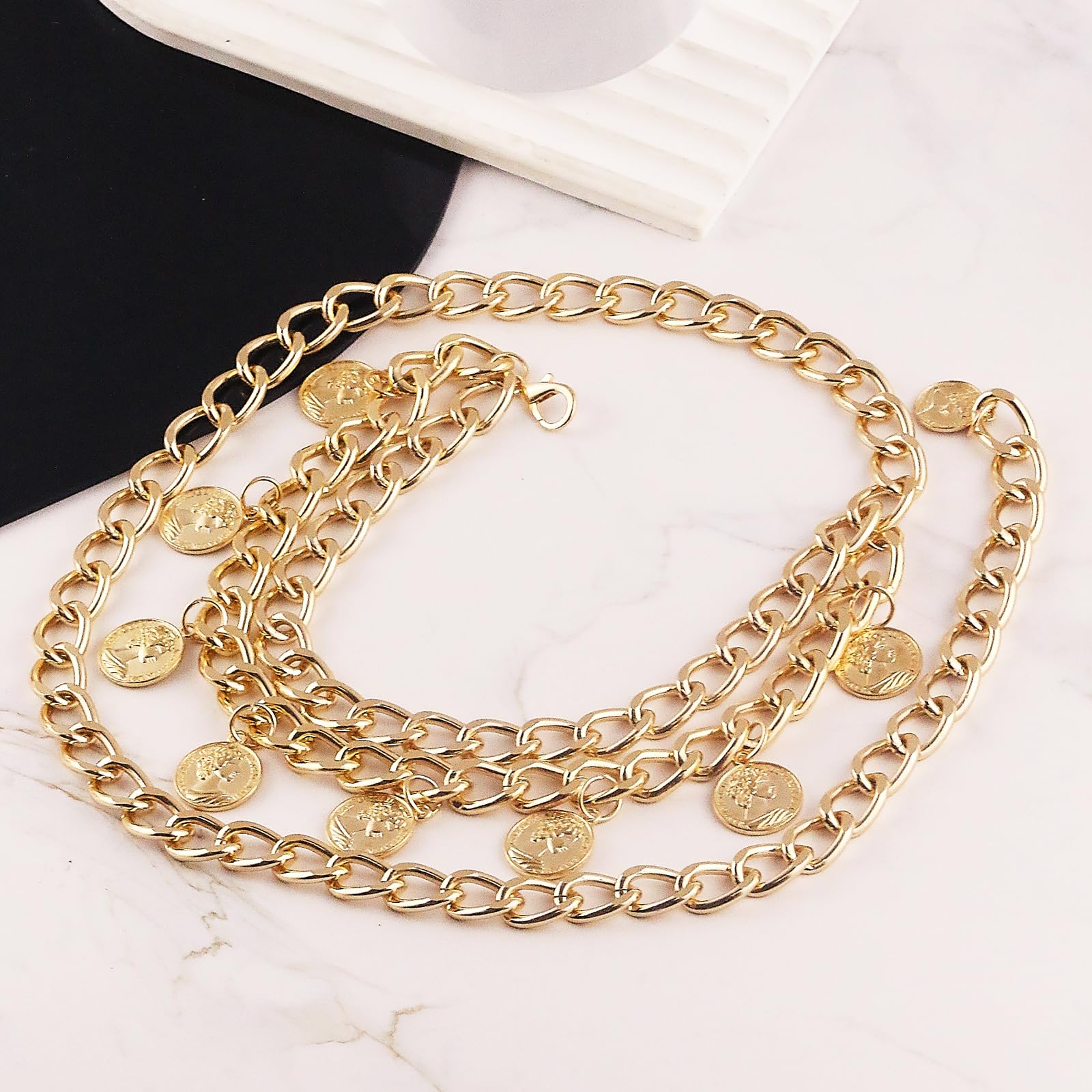 Gold Pirate Waist Chain Belt for Women