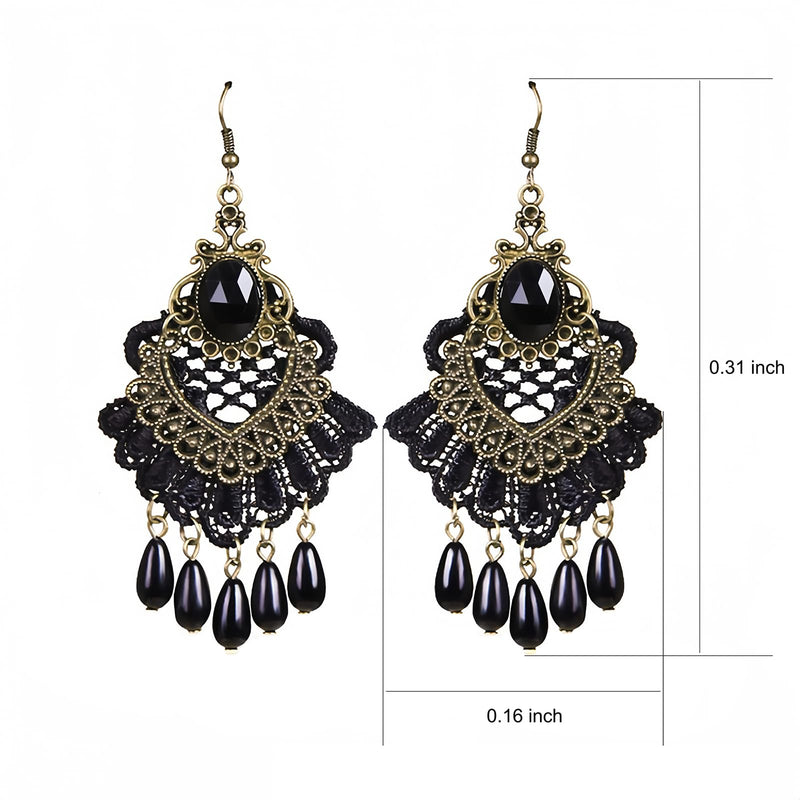 iWenSheng Gothic Lace Choker Necklace