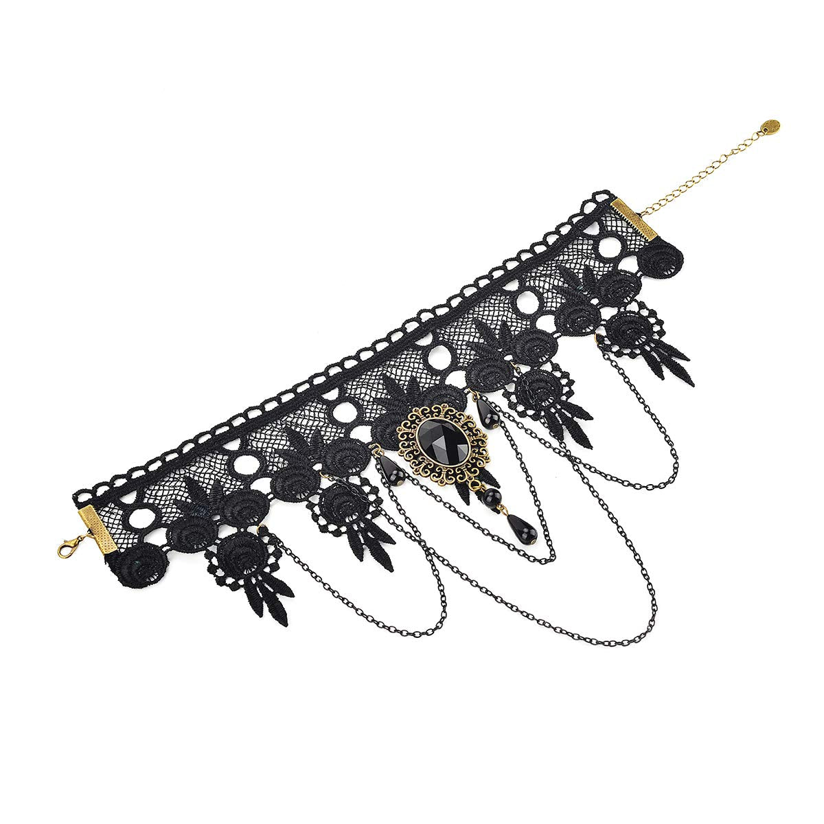 iWenSheng Gothic Lace Choker Necklace