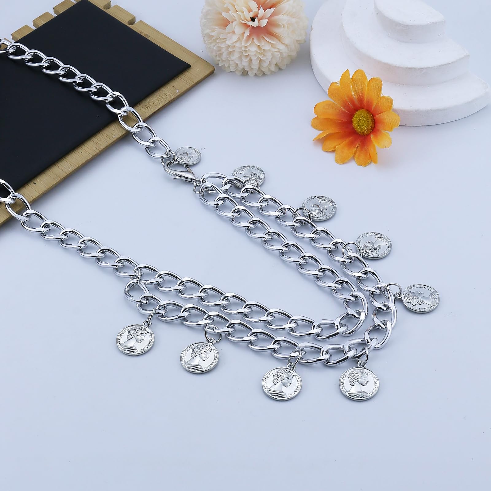 Gold Pirate Waist Chain Belt for Women