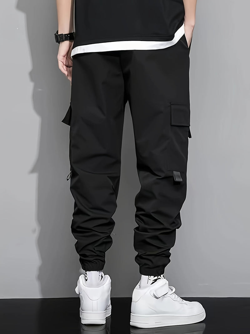 Men's 2-Piece Solid Cargo Pants