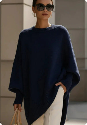CozyKnit Classic Round-Neck Sweater