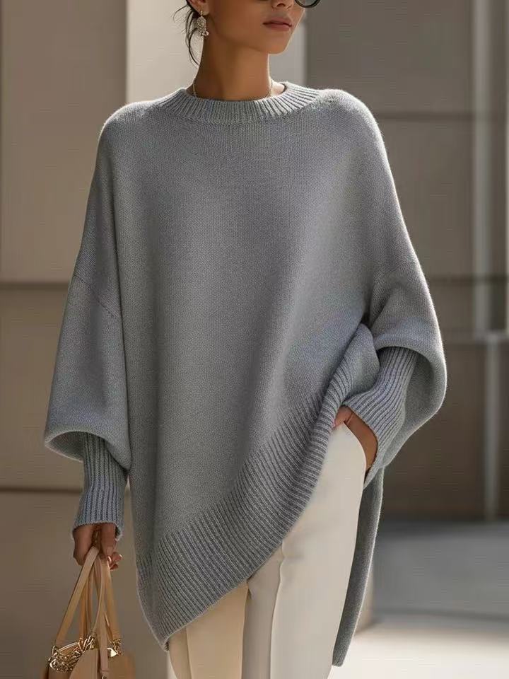 CozyKnit Classic Round-Neck Sweater