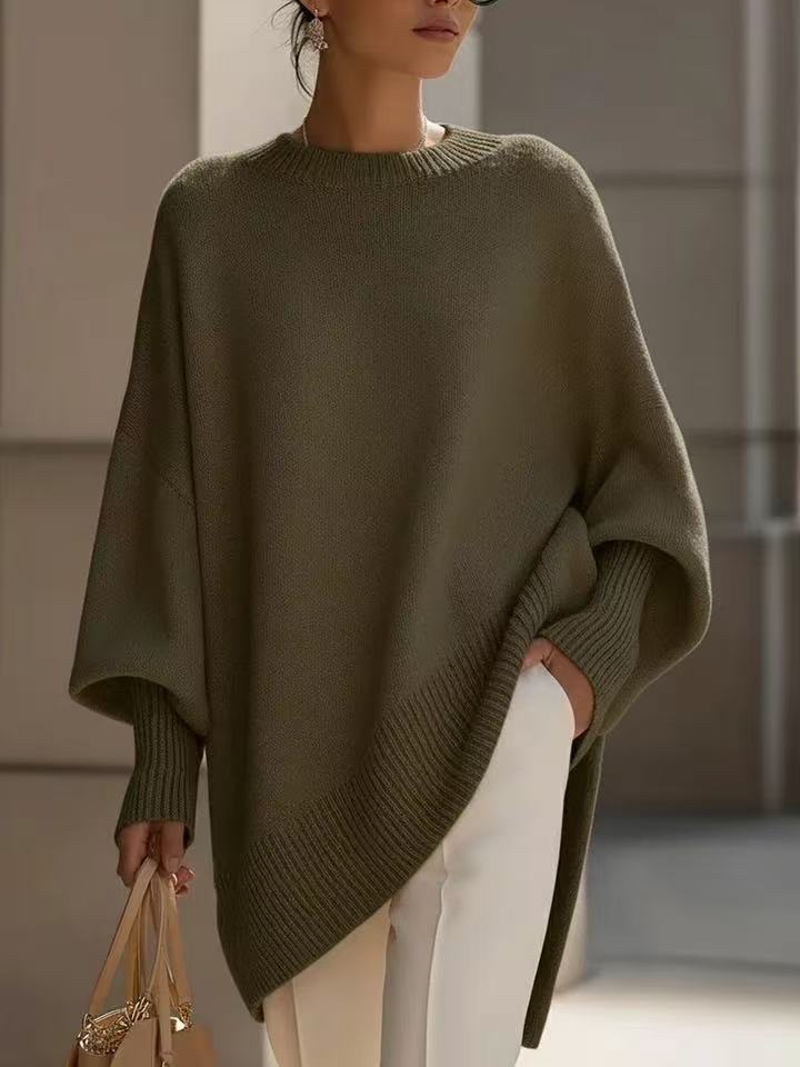 CozyKnit Classic Round-Neck Sweater