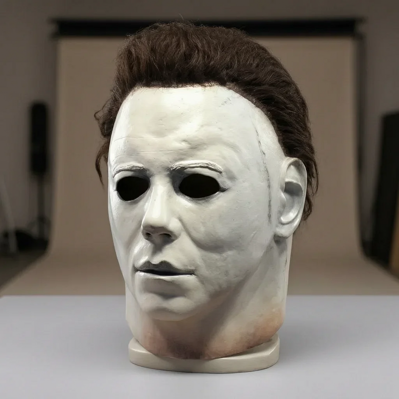 Halloween Cosplay Michael Myers Mask 1978 Latex Mask Realistic Horror Mask Scary Cosplay Mask Carnival Masquerade Party Props