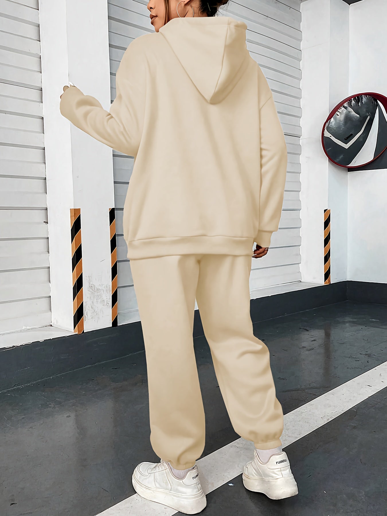 Geo-Chic Hoodie & Pants Set