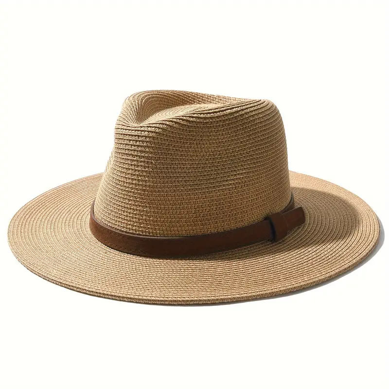 Summer Chic Paper Straw Sun Hat