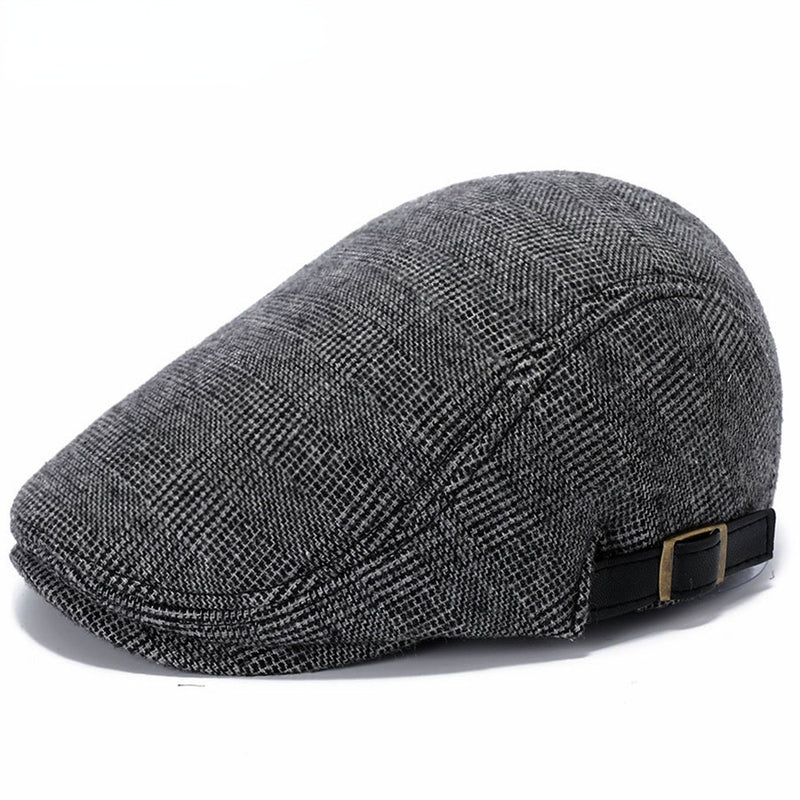 Retro Cabbie Hunting Newsboy Cap