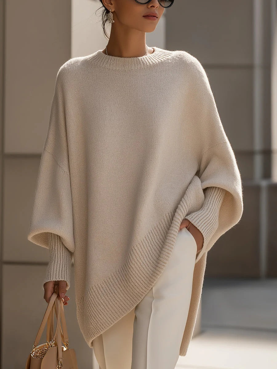 CozyKnit Classic Round-Neck Sweater