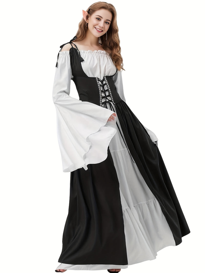 Women's Medieval Renaissance Costume Dress Set