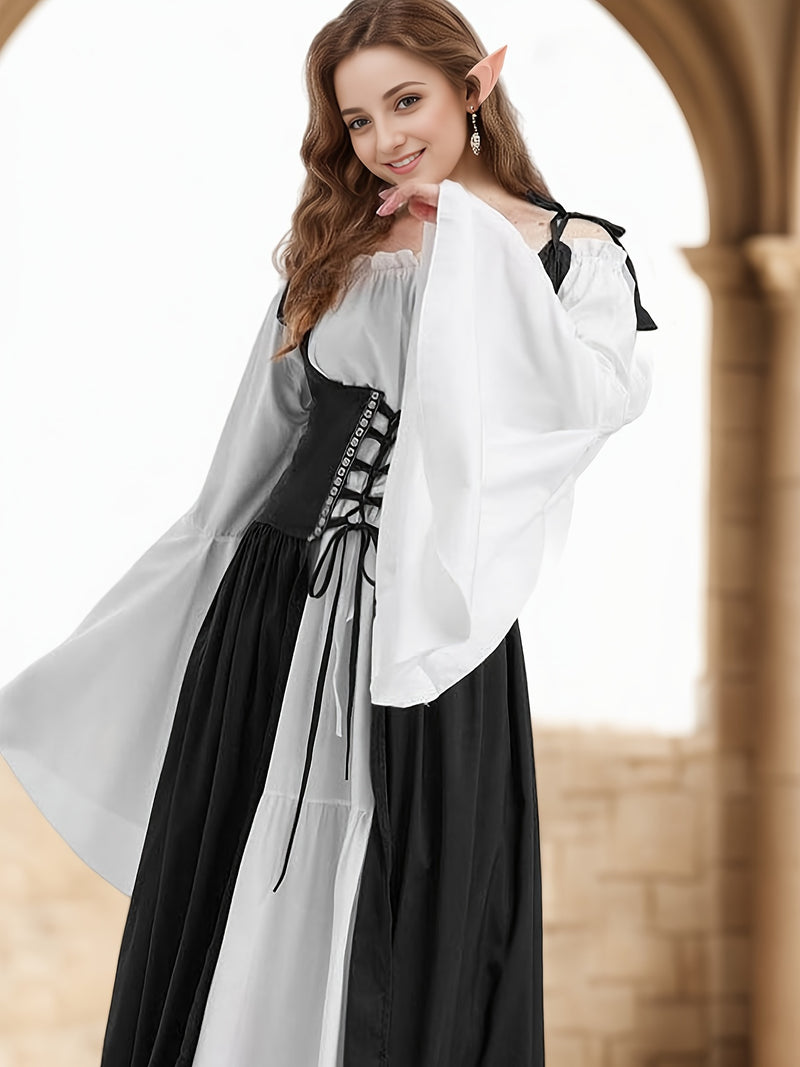 Women's Medieval Renaissance Costume Dress Set