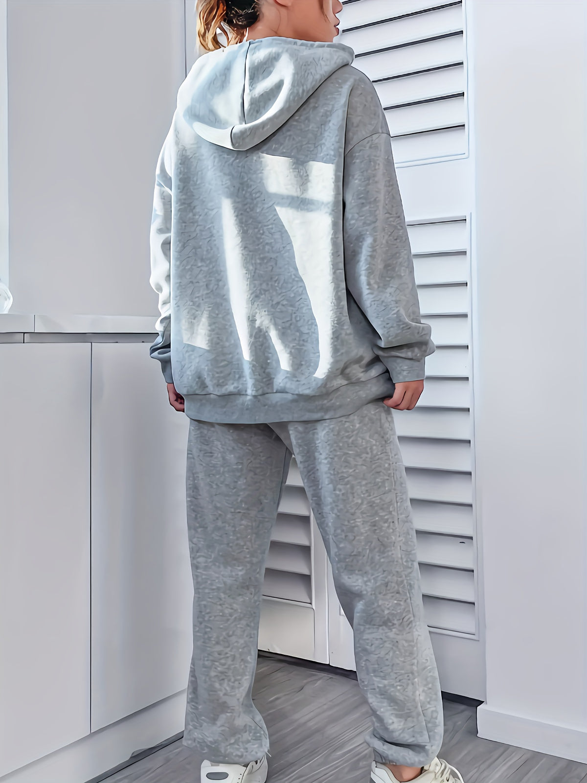 Geo-Chic Hoodie & Pants Set