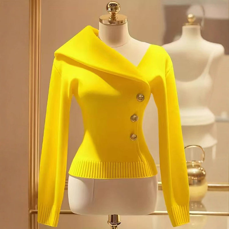 Women's One Off Shoulder Y2K Blouse,